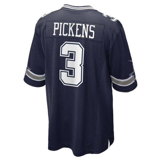 Men's Dallas Cowboys George Pickens Nike Navy Game Jersey